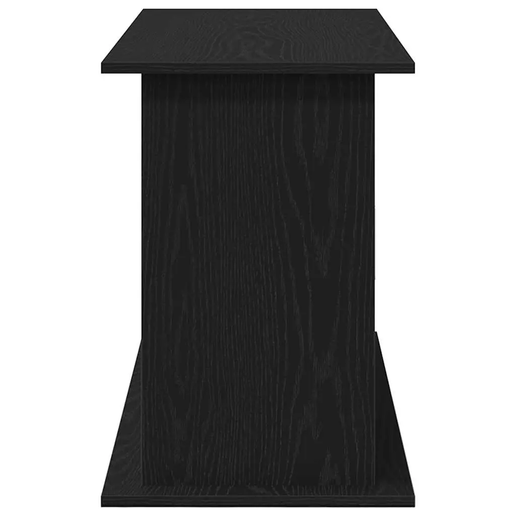 Aquarium Stand Black Oak 101x41x58cm Engineered Wood Storage Cabinet
