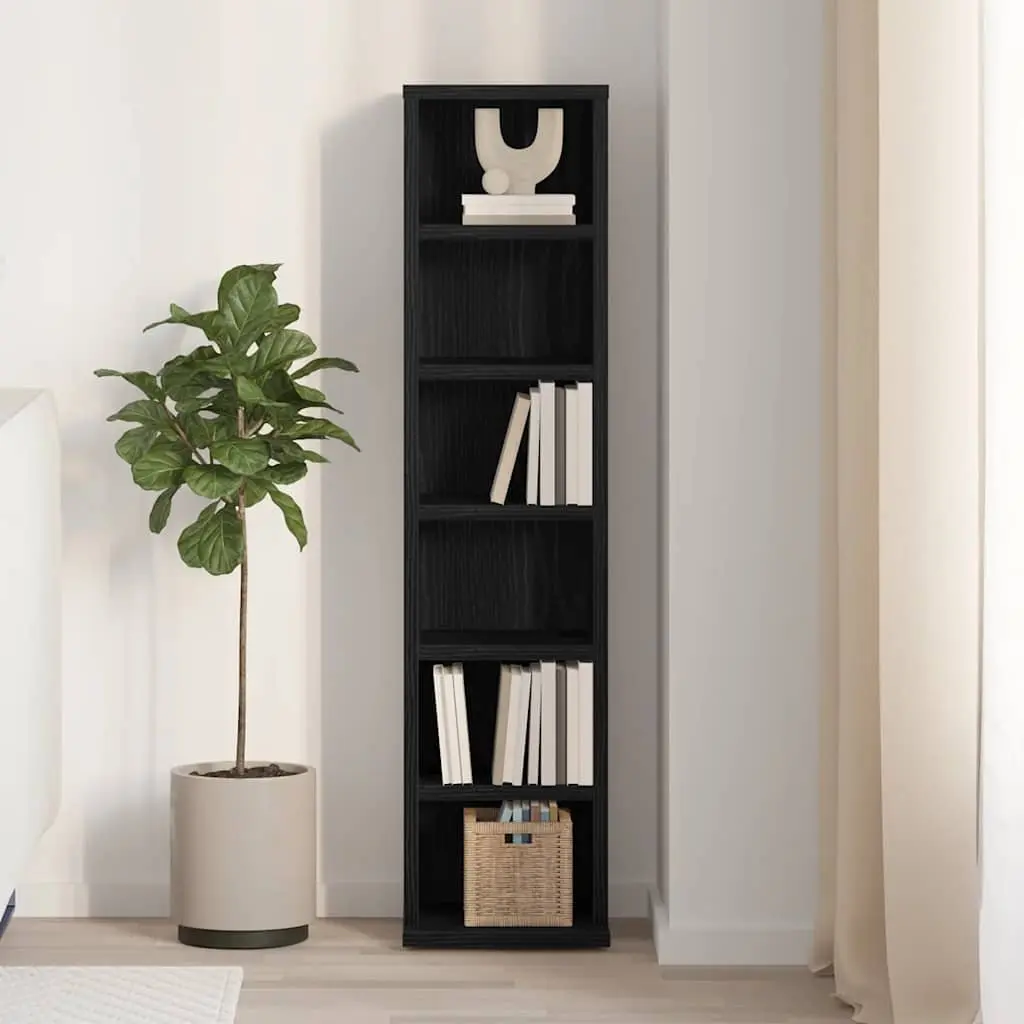Black Oak Media Storage Cabinet