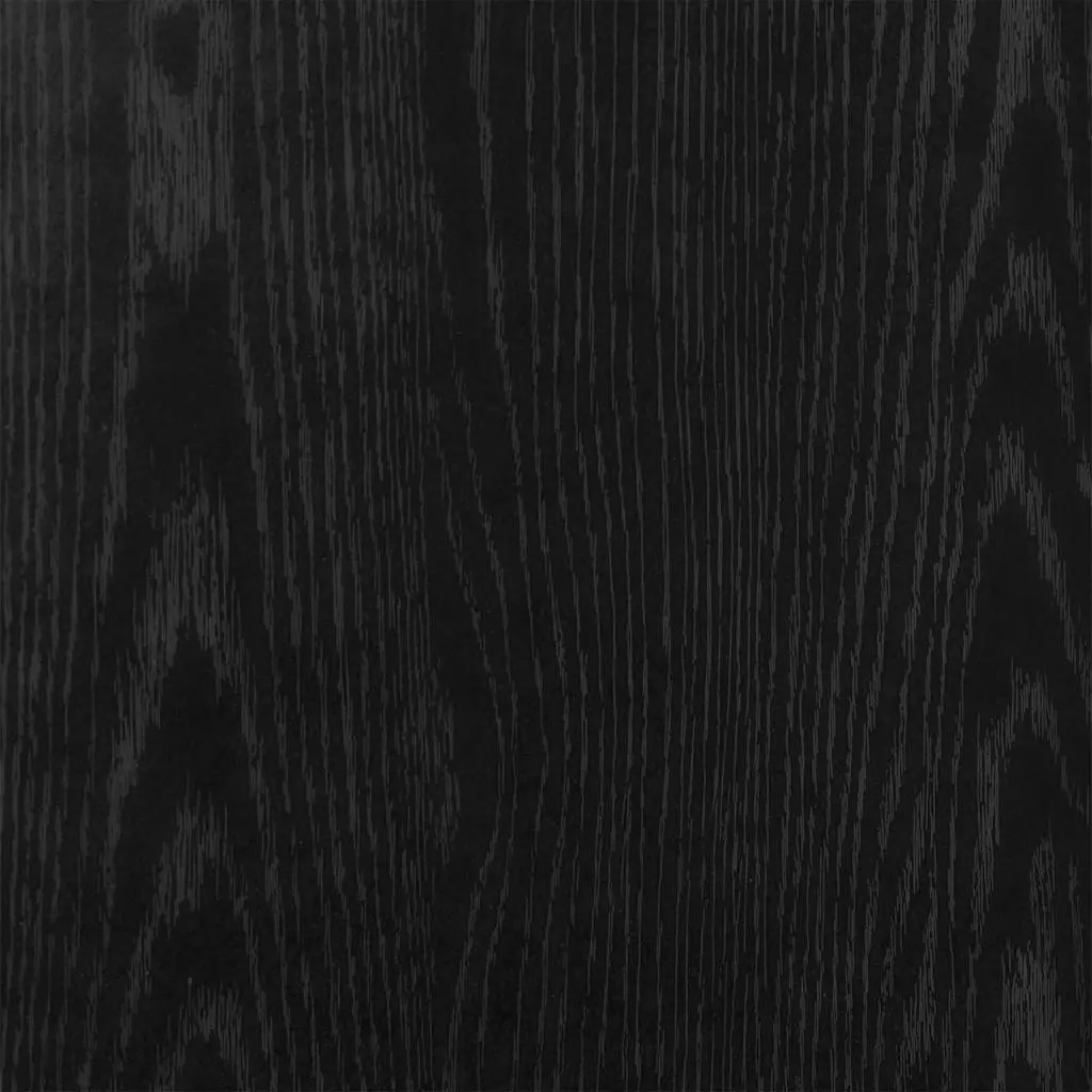 Office Desk Black Oak 90x50x74cm Engineered Wood Storage Workspace
