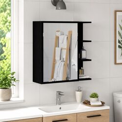 Compact Bathroom Mirror Cabinet with Ample Storage