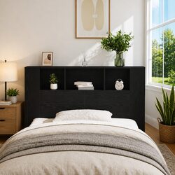Headboard Cabinet with Storage for Modern Bedrooms