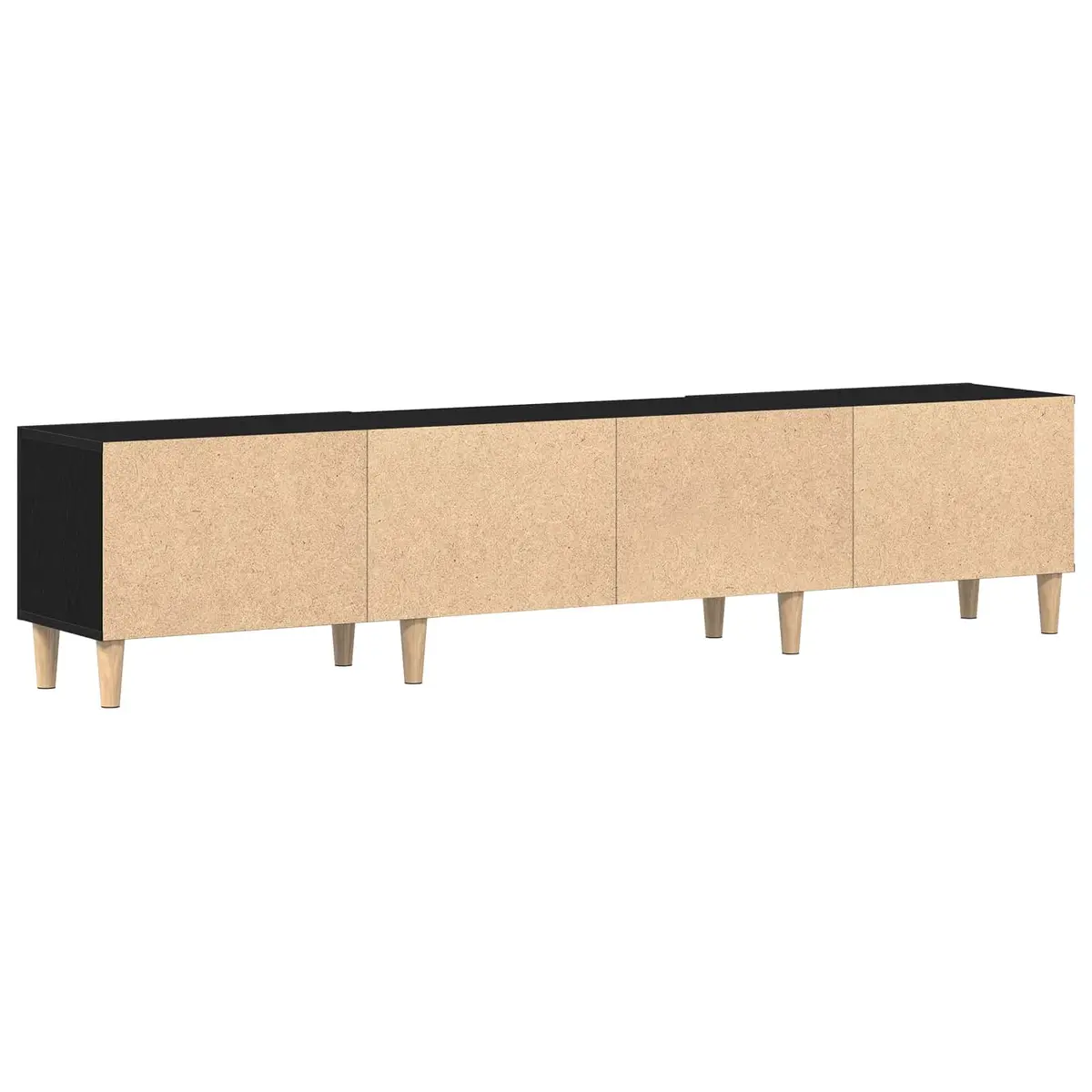 180cm Black TV Cabinet