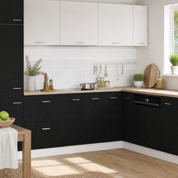 Black Oak Storage Cabinet