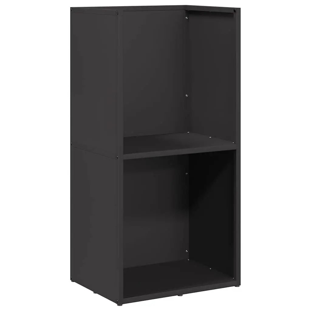 Firewood Rack Black 40x30x80 cm Cold-rolled Steel Log Storage Holder