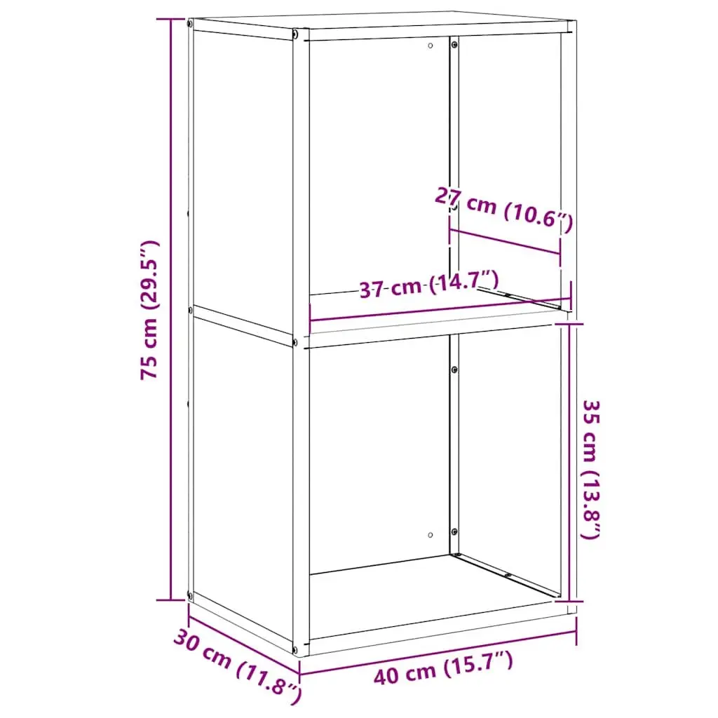 Firewood Rack 40x30x75cm