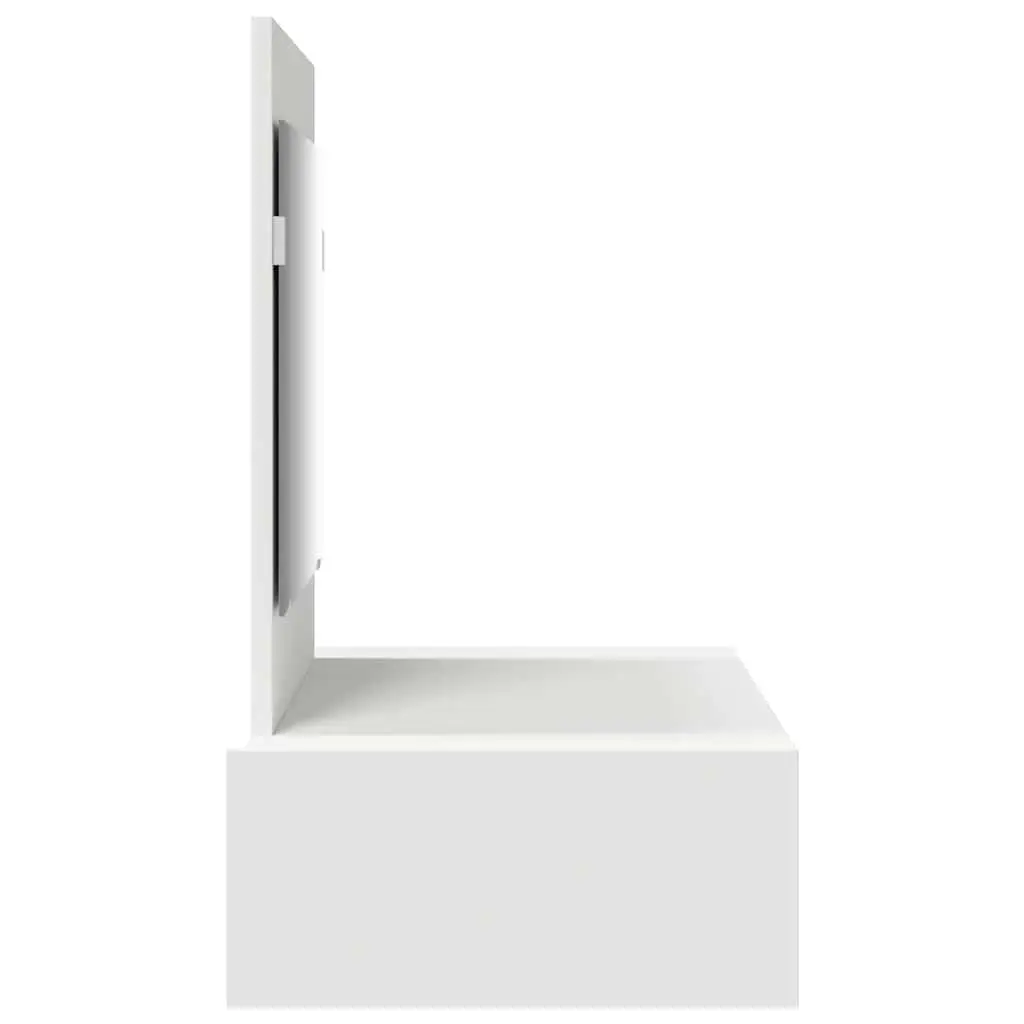 Dressing Table White 83x40x70cm Modern Storage Makeup Console