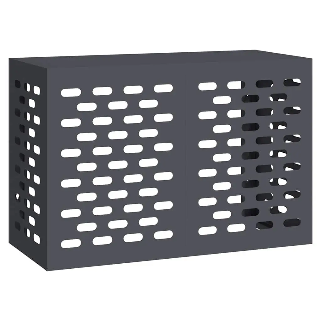Air Conditioner Cover Rectangular Anthracite 90 x 40 x 60 cm Outdoor Protection
