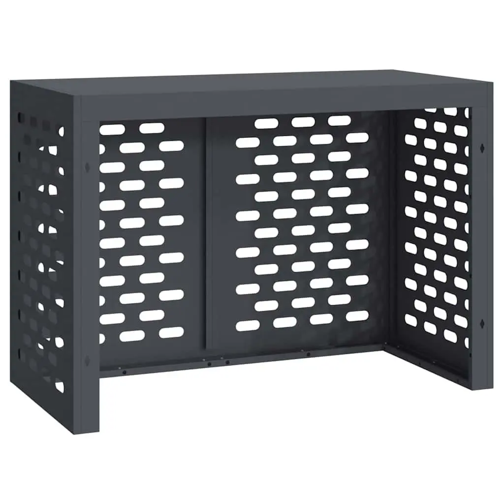 Air Conditioner Cover Anthracite Rectangular 100x50x70cm Outdoor Protection