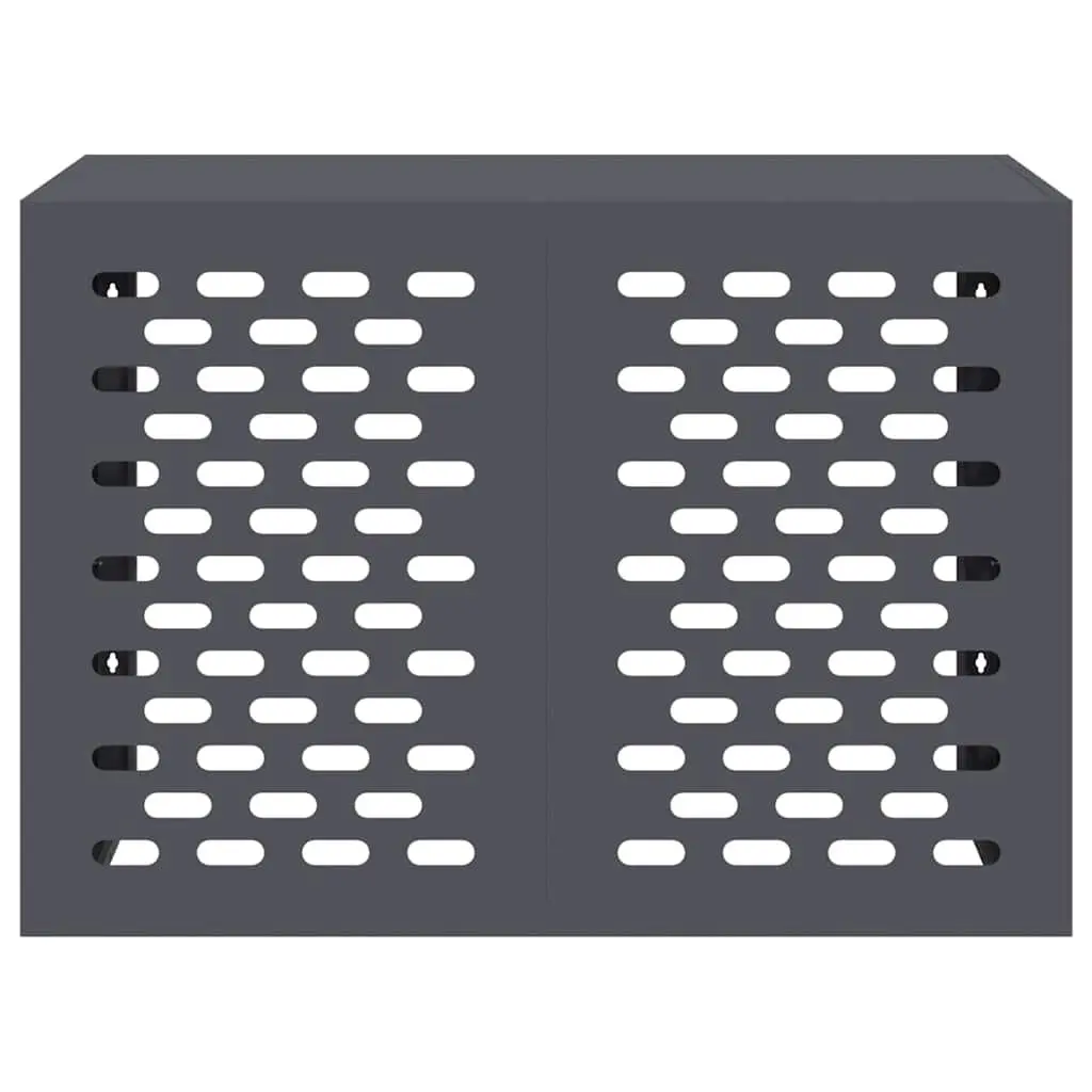 Air Conditioner Cover Anthracite Rectangular 100x50x70cm Outdoor Protection