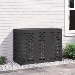 Compact, Reliable Air Conditioner Cover in Black