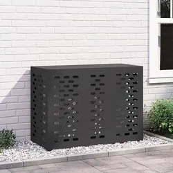 Compact, Reliable Air Conditioner Cover in Black
