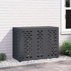 Compact and Durable Steel Air Conditioner Cover