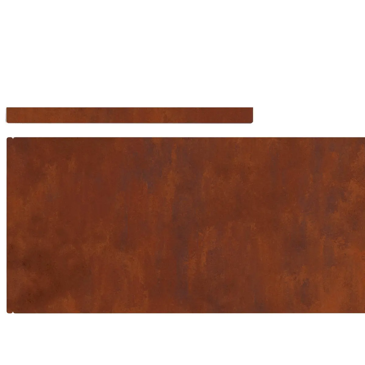 Lawn Edging 450cm Garden Border Weathering Steel Brown Outdoor Terrace