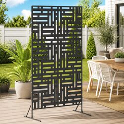 Garden Privacy Screen with Modern Design and Durability