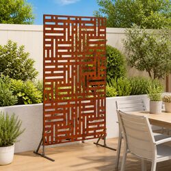 Compact and Stylish Garden Privacy Screen 100x50x180cm