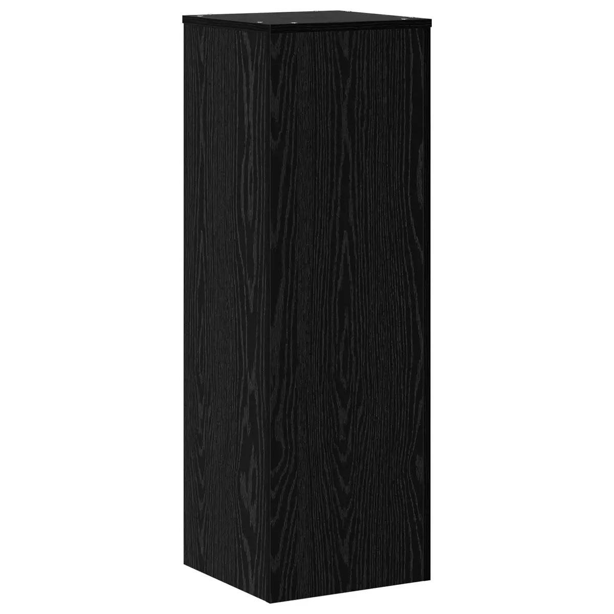 Plant Stand Black Oak 33x33x100cm Modern Display Indoor Outdoor