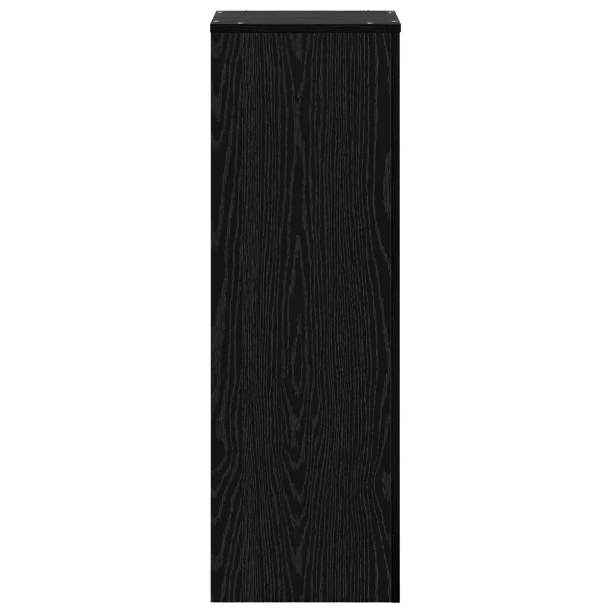 Plant Stand Black Oak 33x33x100cm Modern Display Indoor Outdoor