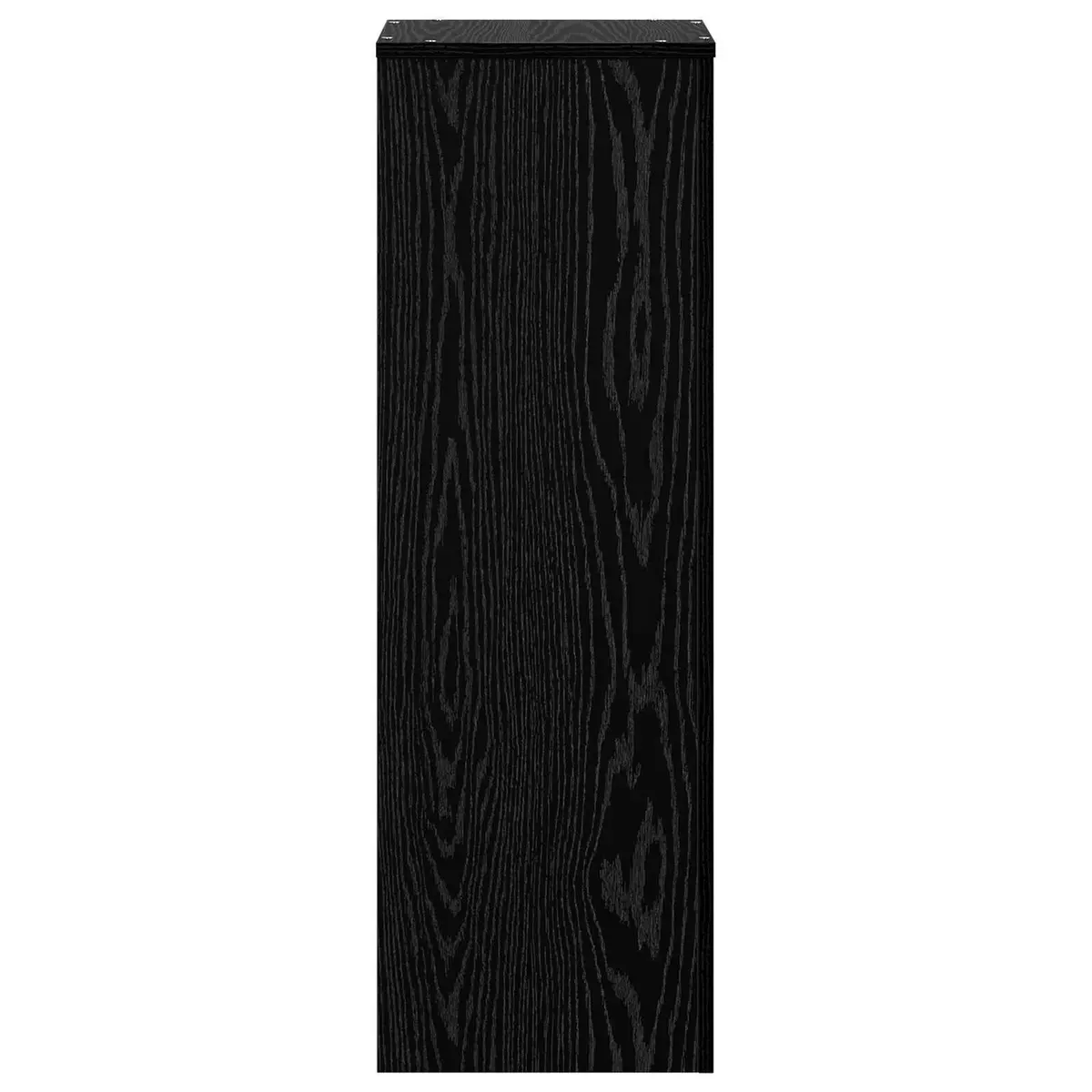 Plant Stand Black Oak 33x33x100cm Modern Display Indoor Outdoor