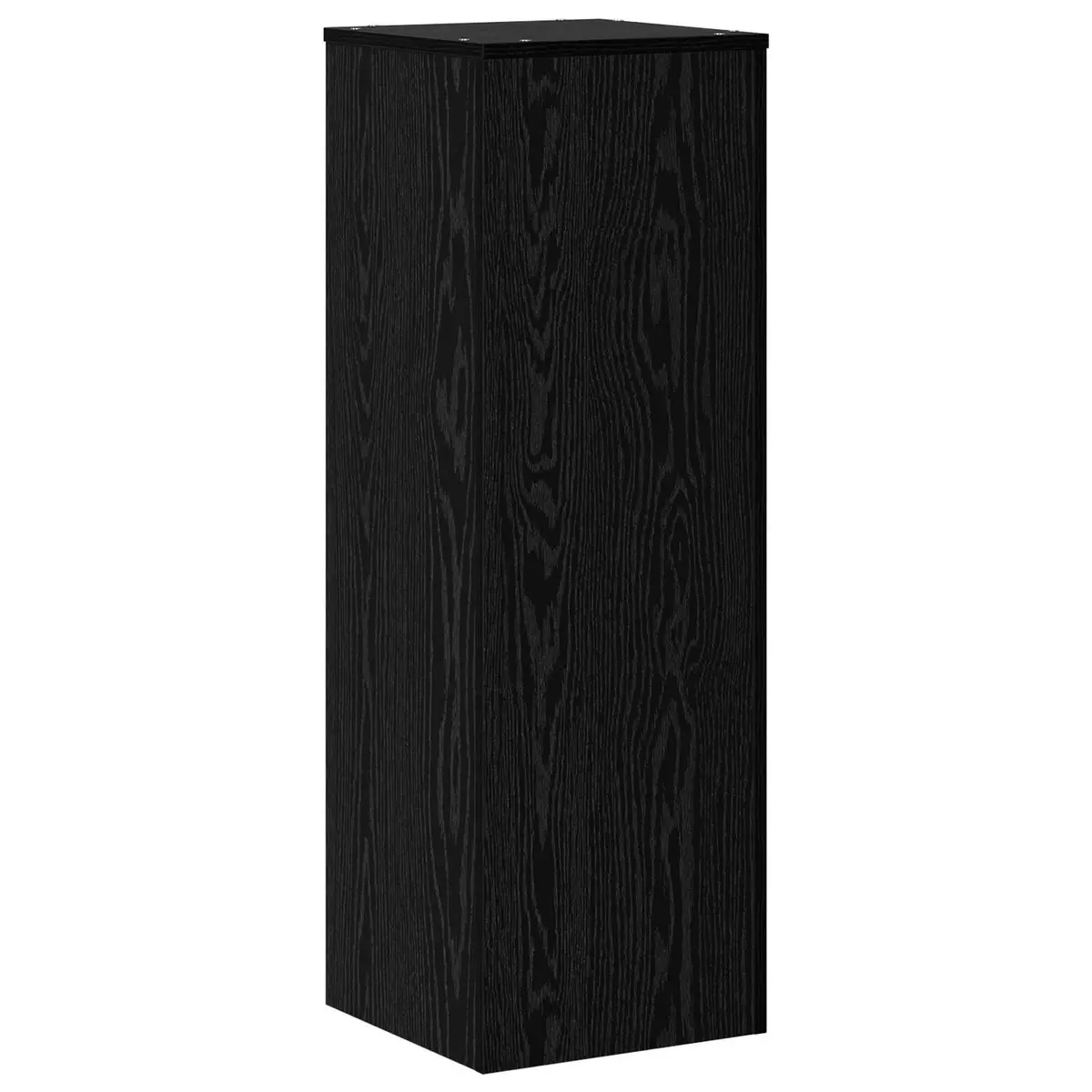 Plant Stand Black Oak 33x33x100cm Modern Display Indoor Outdoor