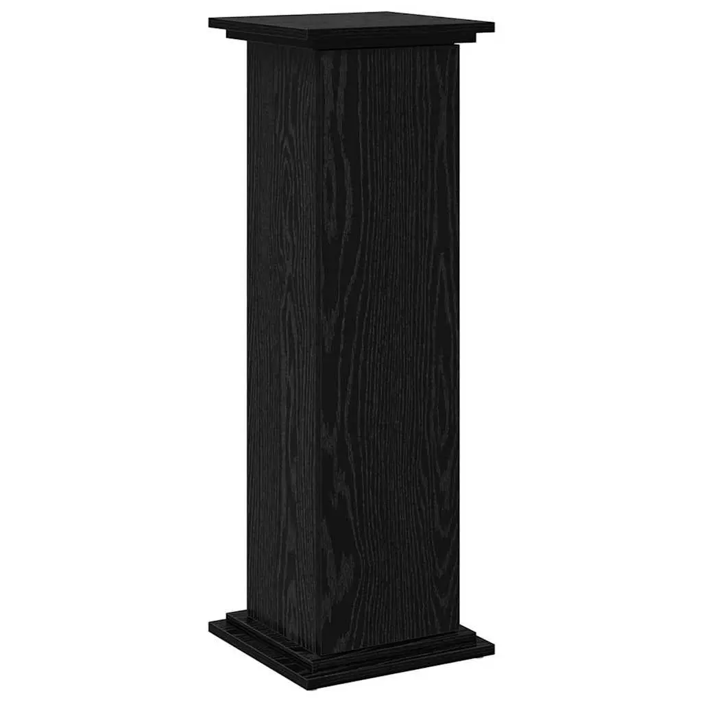 Plant Display Stand Black Oak Indoor Outdoor Storage Door