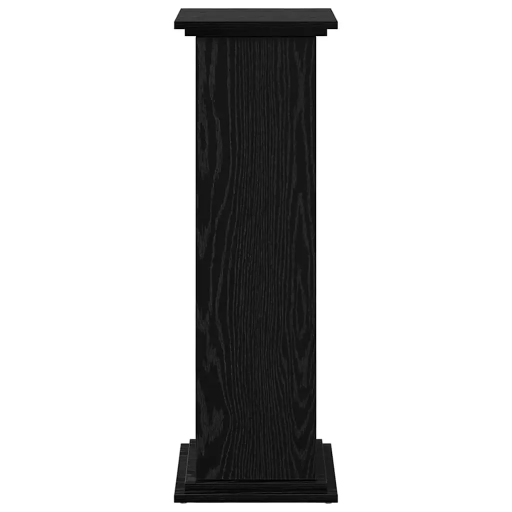 Plant Display Stand Black Oak Indoor Outdoor Storage Door
