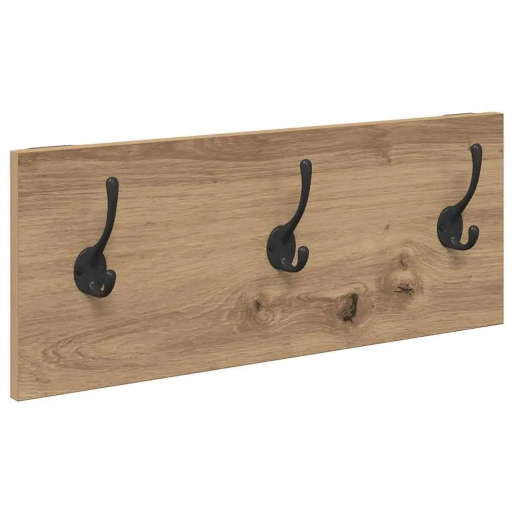 Hallway Furniture Set Brown Storage Bench Mirror Coat Racks Entryway Organiser