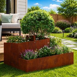 Metal Garden Planter: Stylish and Built to Last
