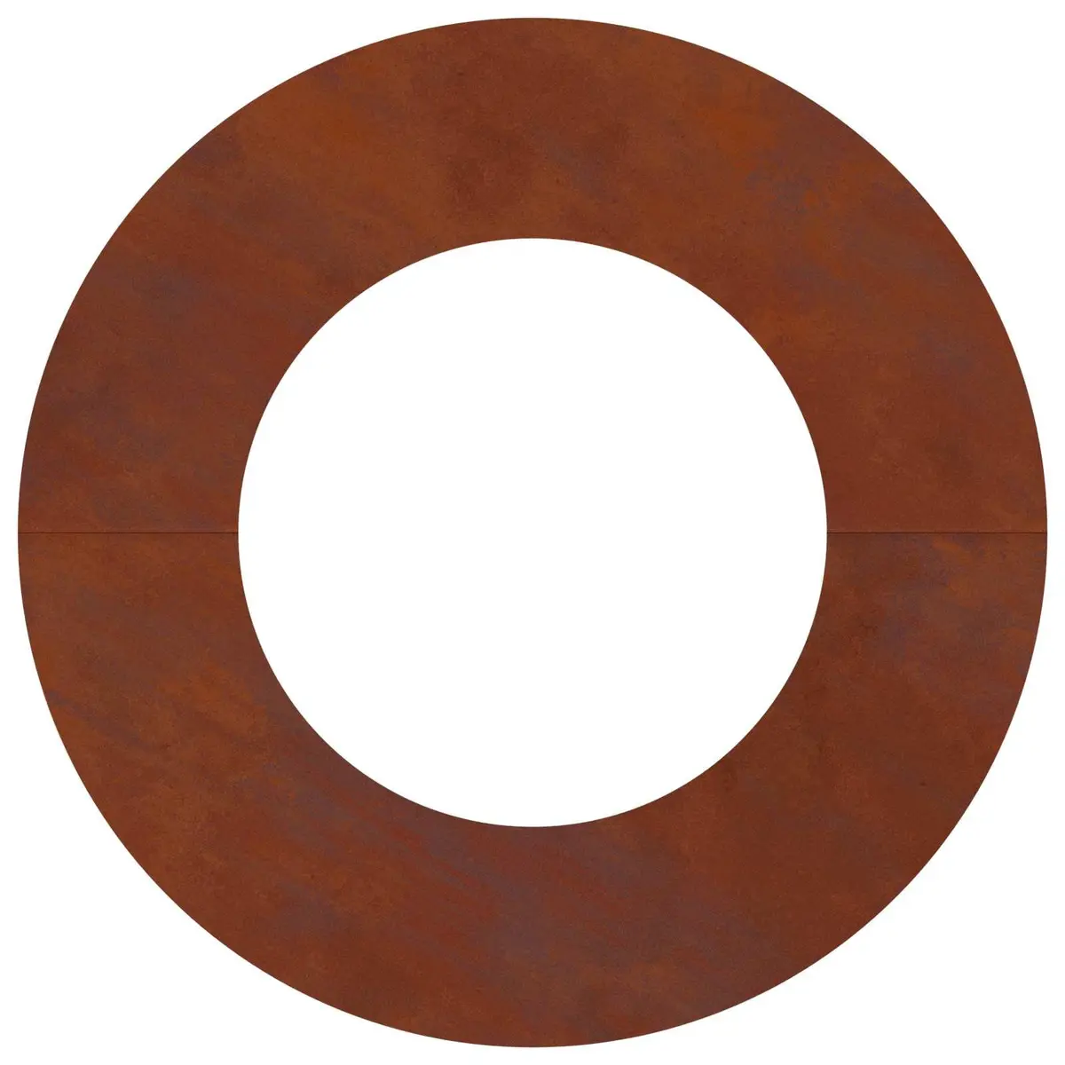 Tree Ring Protector Rusty Brown 5 Pieces Outdoor Garden Landscape Edging