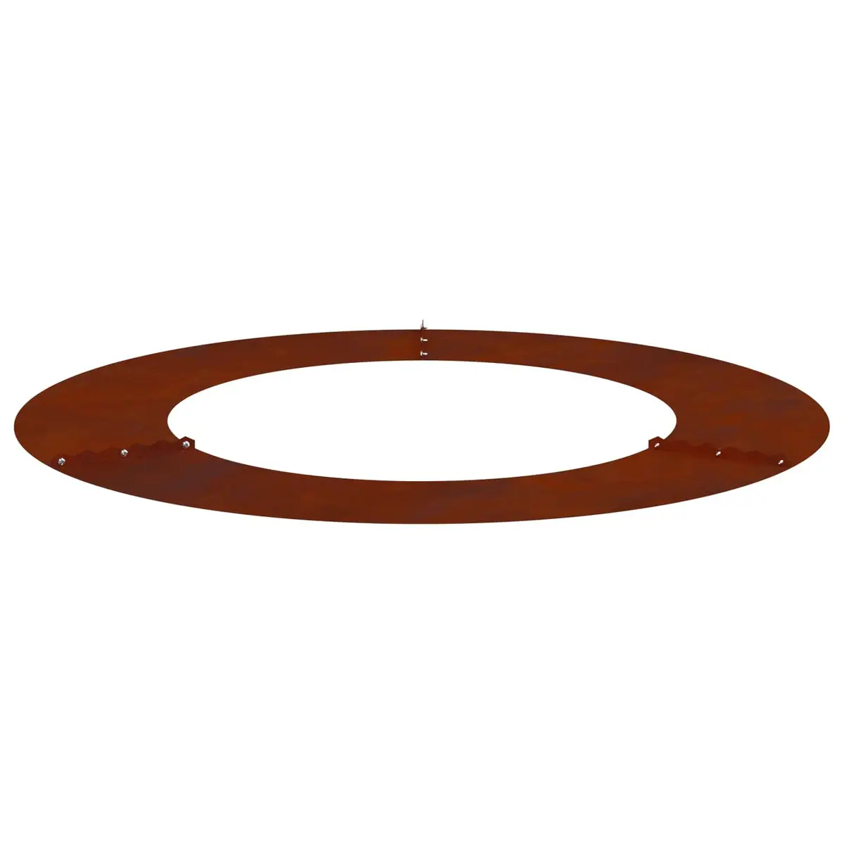 Tree Ring Planter Rusty Brown 50cm or 80cm Outdoor Garden Edging Protection