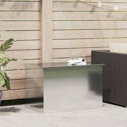 Compact Steel Storage Box for All Weather Conditions