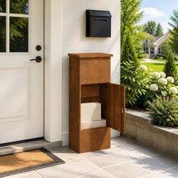 Friendly Outdoor Parcel Drop Box for Your Deliveries