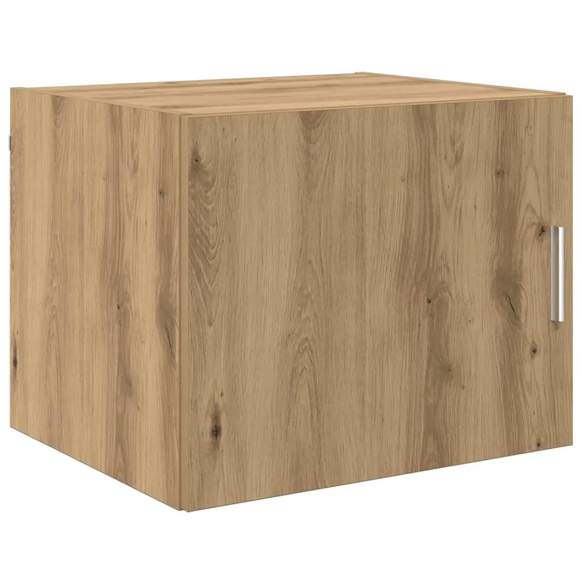 Wall Cabinet Brown Rustic Engineered Wood Storage Furniture