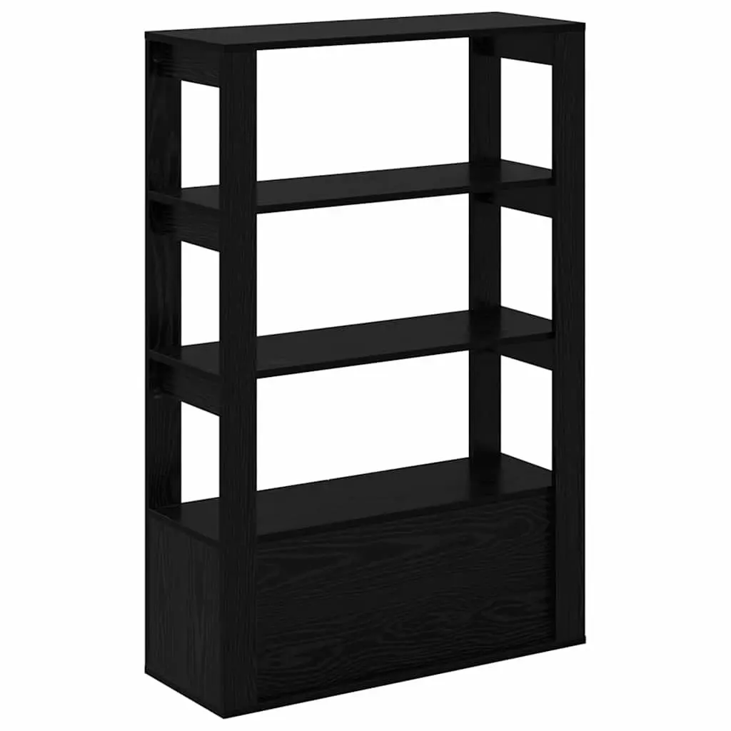 Black Sideboard Storage Cabinet Buffet Adjustable Shelves