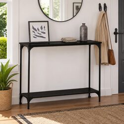 Compact Console Table with Adjustable Feet