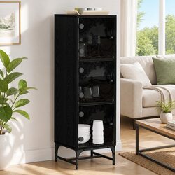 Simple Black Sideboard for Organized Living