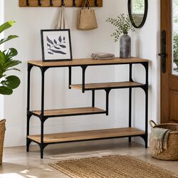 Concise Design: Narrow Console Table for Tight Spaces
