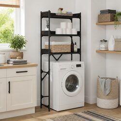 Compact Laundry Shelf Unit: Stylish and Functional