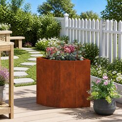 Compact Corner Garden Planter with Durable Design