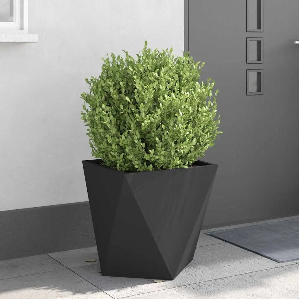 Garden Planter Box 50x50x50cm Steel Outdoor Pot Raised Bed Container Set
