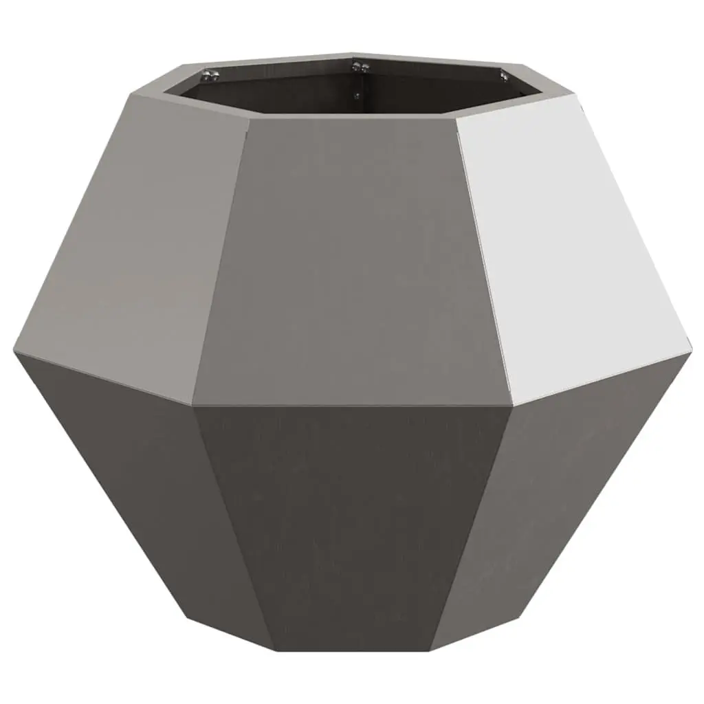 Garden Planter Brown 50 x 50 x 40 cm Outdoor Weathering Steel