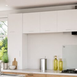 Compact and Stylish White Kitchen Cabinet 40x31x40cm