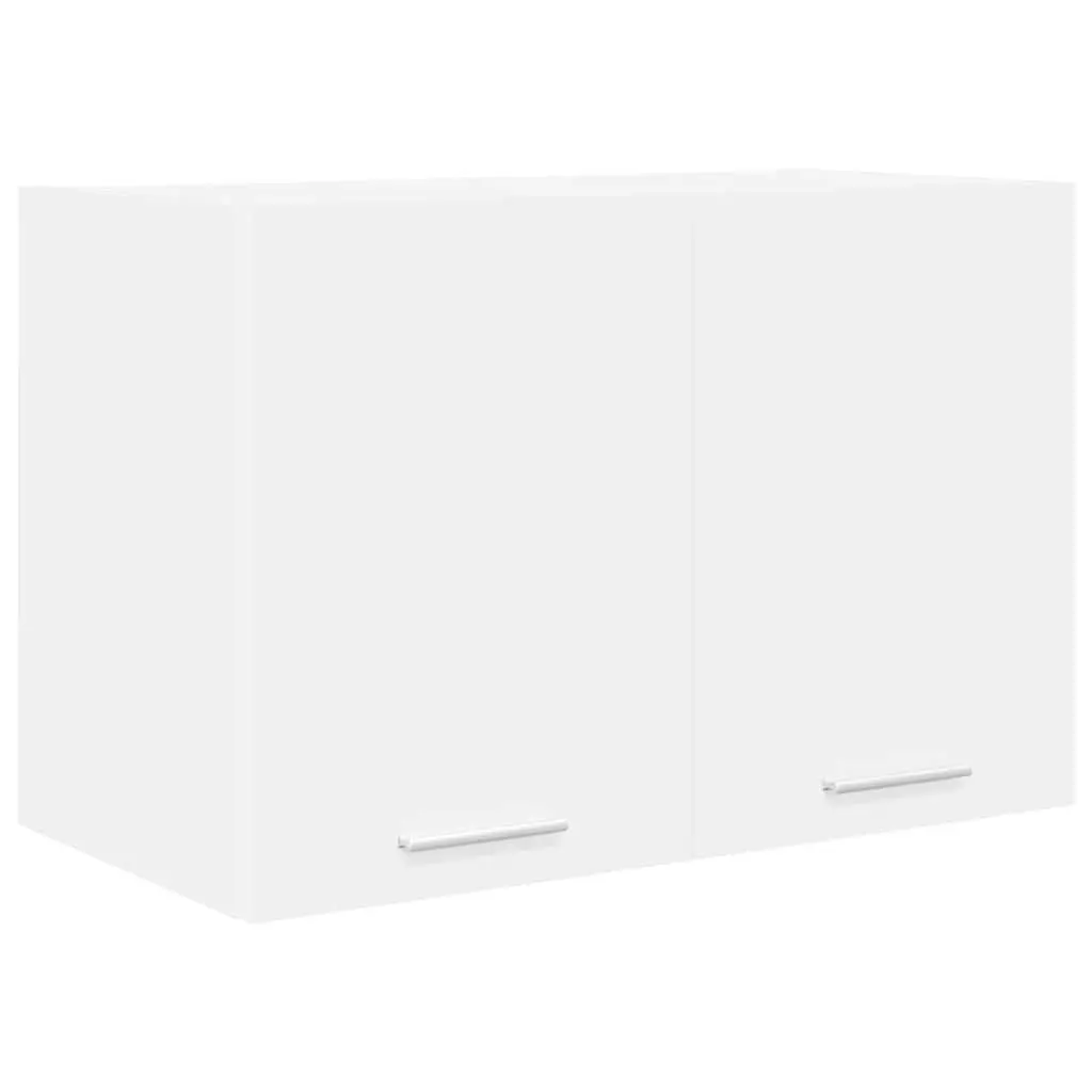 Hanging Kitchen Cabinet White 60x31x40cm Modern Storage Cupboard 2 Piece Set