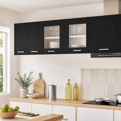 Compact and Efficient Hanging Kitchen Storage Solution