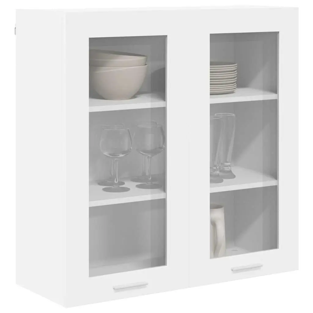 Hanging Kitchen Cabinet White Modern Engineered Wood Single Door