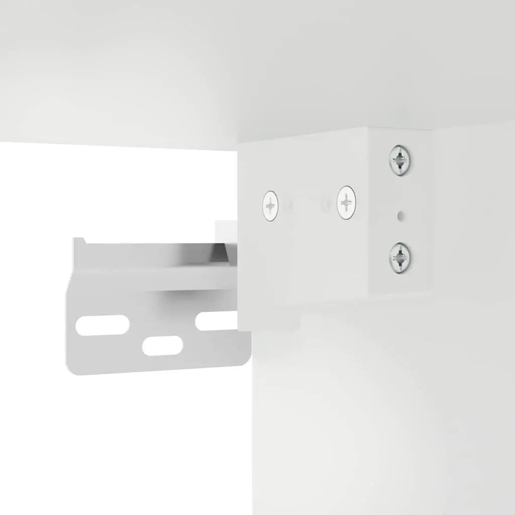 Hanging Kitchen Cabinet White Modern Engineered Wood Single Door