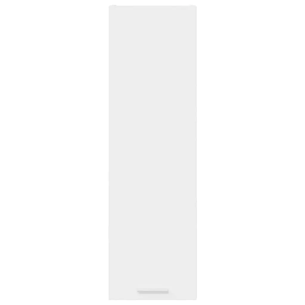Hanging Kitchen Cabinet White Engineered Wood 30 x 31 x 100 cm Modern Storage