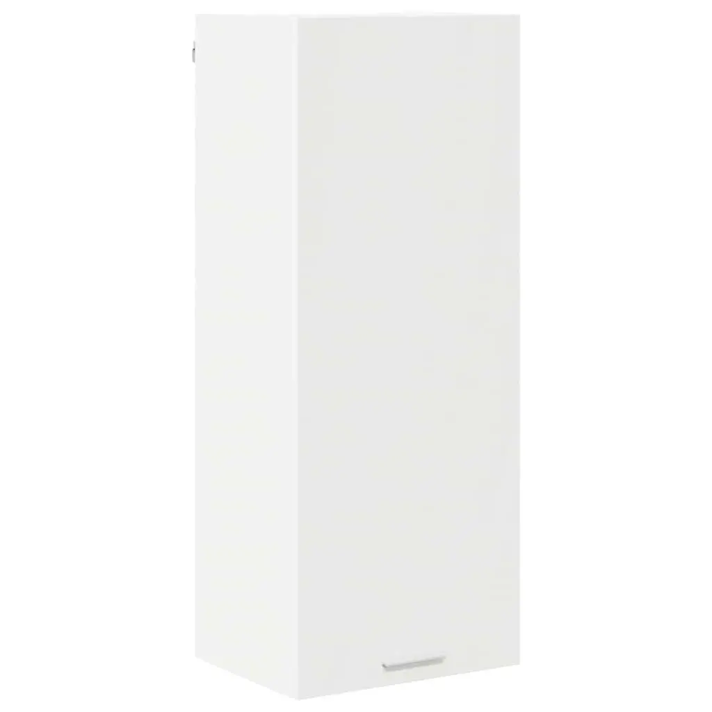 Hanging Kitchen Cabinet White Storage Engineered Wood 40 x 31 x 100 cm