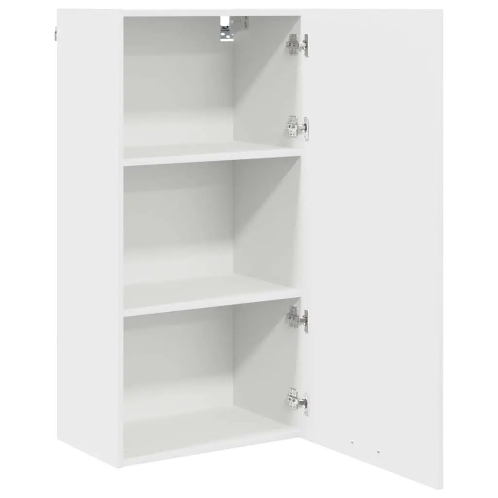 Hanging Kitchen Cabinet White 50x31x100cm Modern Storage Engineered Wood