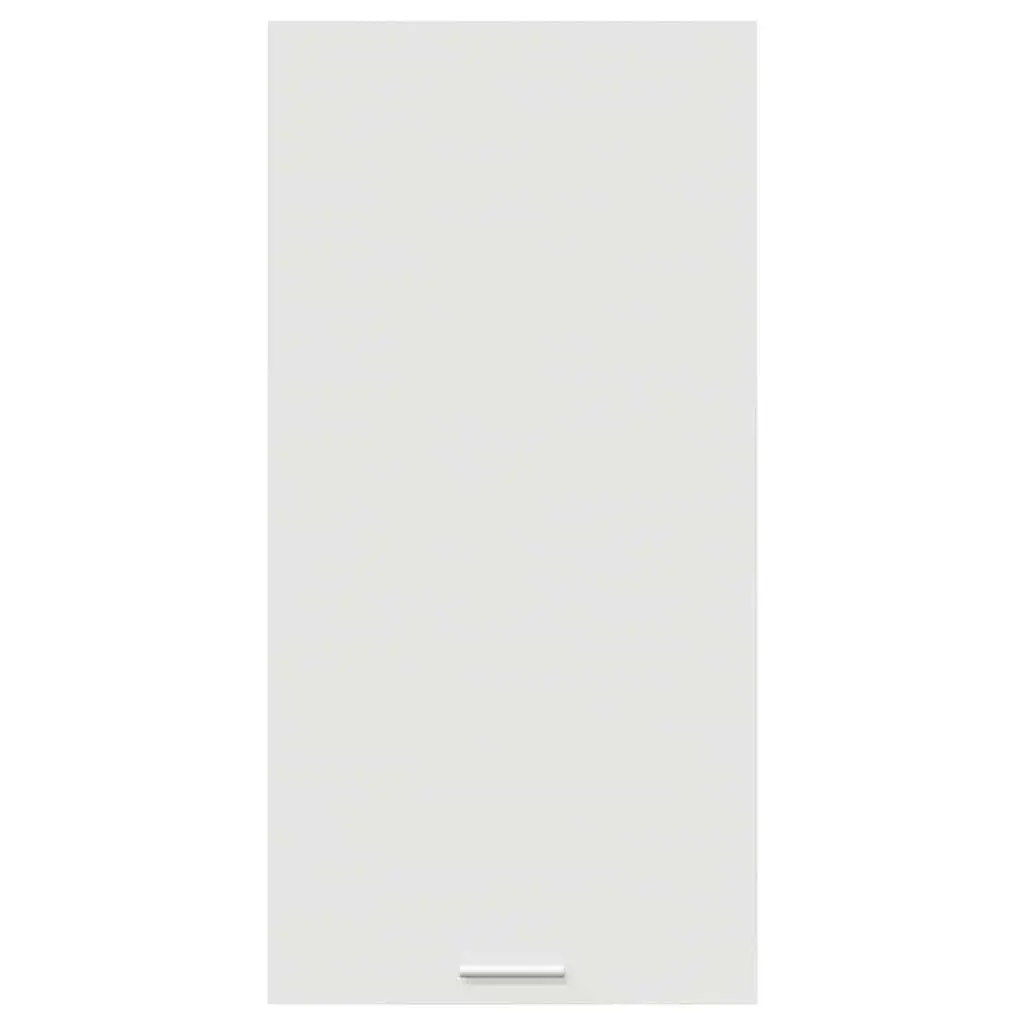 Hanging Kitchen Cabinet White 50x31x100cm Modern Storage Engineered Wood