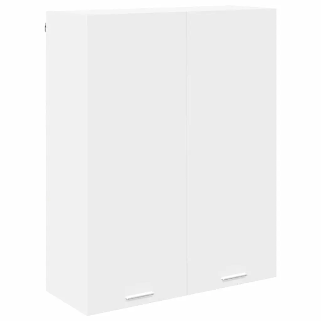 Hanging Kitchen Cabinet White 80x31x100cm Modern Storage Engineered Wood